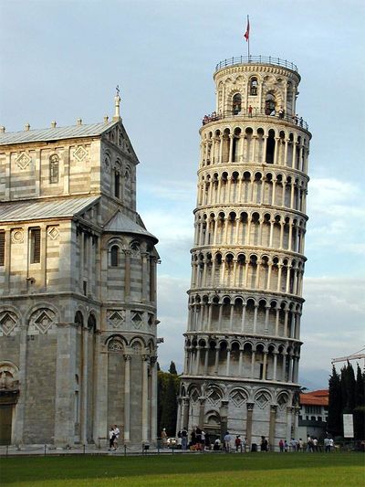la ville de pizza de italie